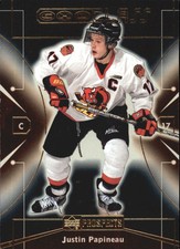 1999-00 (HKY) UD Prospects CHL Class #C2 Justin Papineau