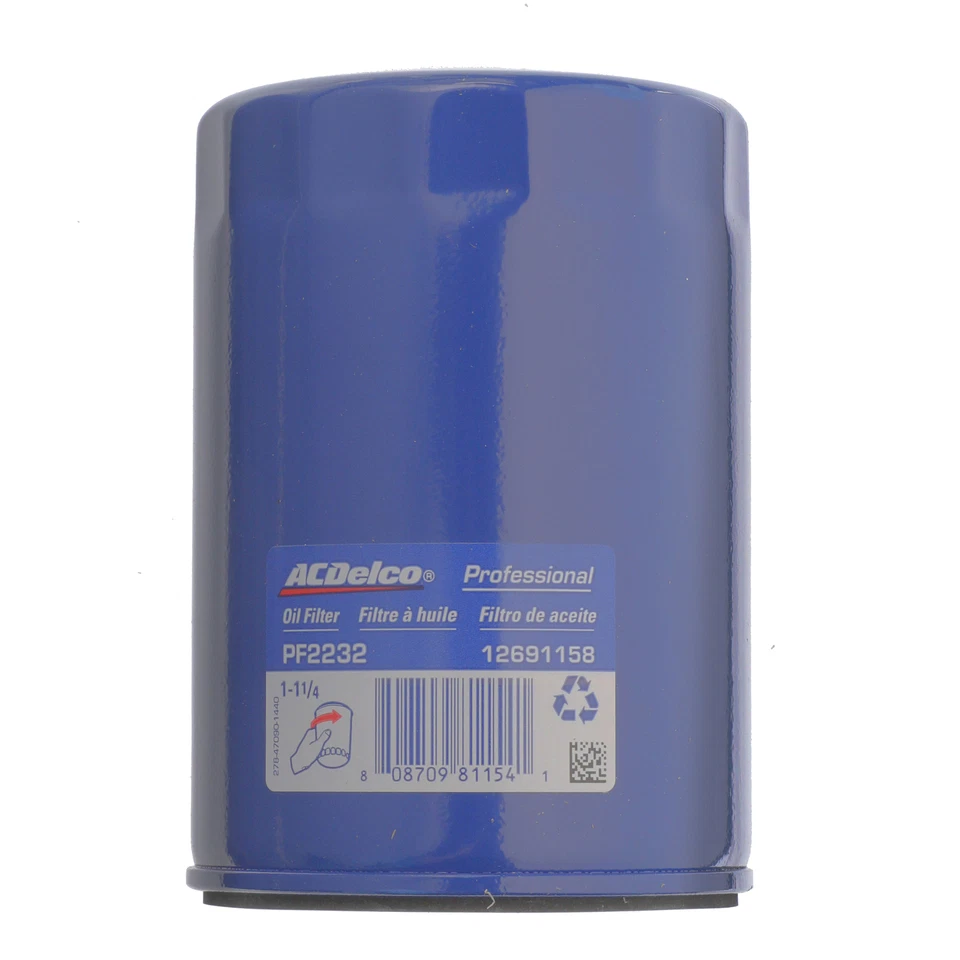 Filtro de aceite de motor OEM NUEVO 2017-2020 Chevrolet Silverado GMC Sierra 6,6 L 12691158 Foto 1 de 4