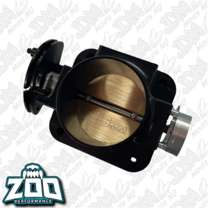Zoo Performance 76mm Black Throttle Body Suits Nissan S13 SR20 - Picture 1 of 5