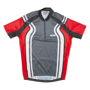 Camisa de Ciclismo SHIMANO Para Hombre Jersey Gris 1/4 Cremallera 2XL - Imagen 1 de 6