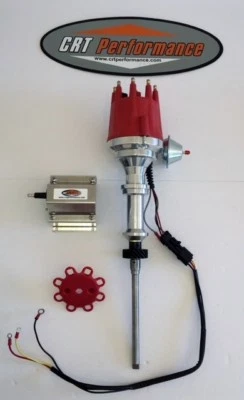 Studebaker V8 232 259 289 304 1951-1964 pequeño distribuidor HEI rojo + bobina de 60 k Foto 1 de 4