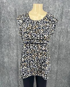 Motherhood Umstandsmode Kurzarm Rundhals Damen Polyester bedruckt Reißverschluss Oberteil M - Bild 1 von 14