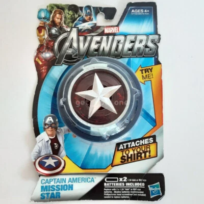 Marvel Avengers Capitán América Misión Star Battle Sounds Juego de simulación 2012 Foto 1 de 4