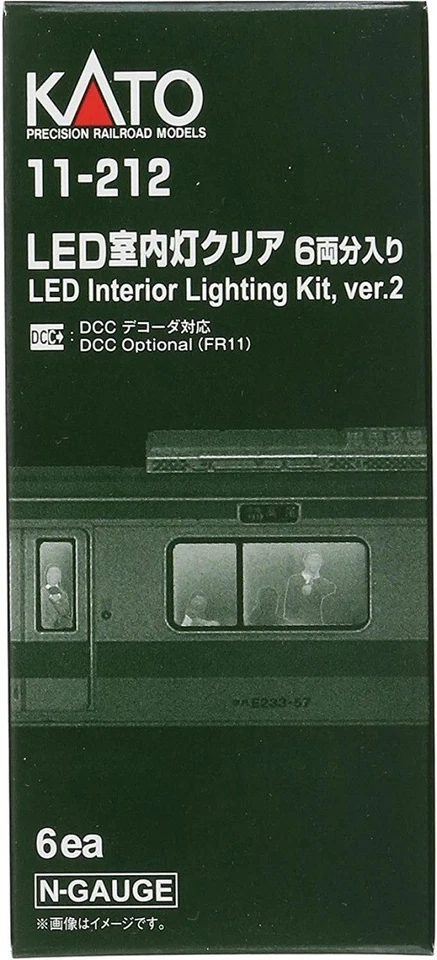 N Scale KATO 11-212 Passenger car lights 6pk - Image 1 of 1