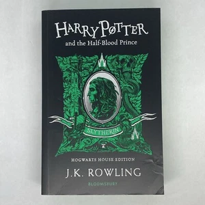 Harry Potter and the Half-Blood Prince J.K. Rowling Slytherin House NEW 2021 PB - Picture 1 of 6