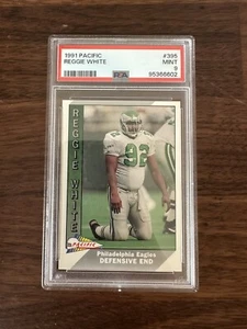 1991 Pacific - #395 Reggie White PSA 9 MINT - Bild 1 von 2