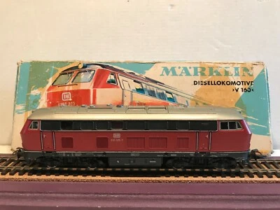 Marklin HO 3075 Diesel, Dieselloc BR216 , tested in a V160 box - Image 1 of 4