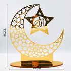 EID Mubarak Ramadan Muslim Acrylic Moon Star LED Light Table Home Party Decor