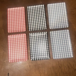 Hearth and hand with Magnolia Appetizer Trays ~ Set of 6 Melamine ~ 7.5" x 5.25" - Picture 1 of 10