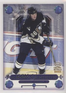 2000-01 Pacific Crown Royale Jewels of the Crown Mario Lemieux #22 HOF