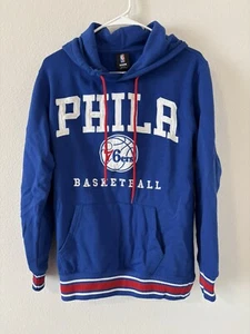 Philadelphia 76ers Hoodie blau PHILLA, Retro, Größe S, NBA, Sweatshirt - Bild 1 von 3