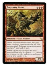 1X Furystoke Giant Shadowmoor NM Magic the Gathering MTG Card