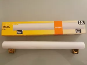 Rarissima Osram Linestra Incandescenza Vintage 35W S14s Opale philinea ralina - Foto 1 di 3