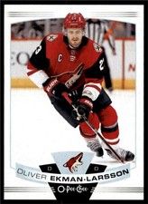 2019-20 UD OPC O-Pee-Chee Base #71 Oliver Ekman-Larsson - Arizona Coyotes