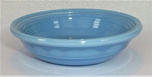 Akro Agate Child Tea Set Large Concentric Ring Blue Cereal Bowl(s) - Picture 1 of 4