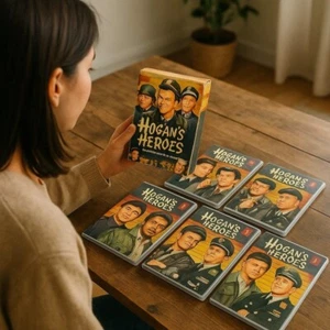 Hogan's Heroes 2005 DVD The Complete First Season 1965 - 1966 5 Disc Box Set - Foto 1 di 11