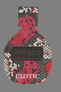 Carte publicitaire - advertising card - Exotic de Jimmy Choo - Imagen 1 de 1