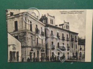 Cartolina Torricella Sicura - Scarpone  - Albergo E Trattoria - 1910 ca. - Bild 1 von 1