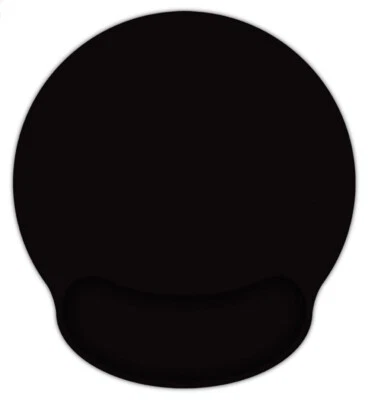 MousePad w. Wrist Rest Support & Non-Slip Base, Durable Ergonomic Gaming - Black - Image 1 of 4