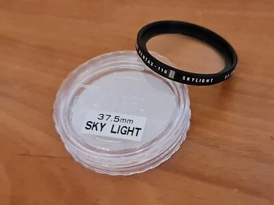 Asahi Pentax 37.5mm Skylight Filter for Pentax 110 with Case - M1767 - Image 1 of 2