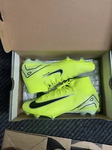 Nike Zoom Mercurial Superfly 10 Elite FG Volt-Black FQ1454-700 Men’s Size 8.5 - Picture 1 of 9