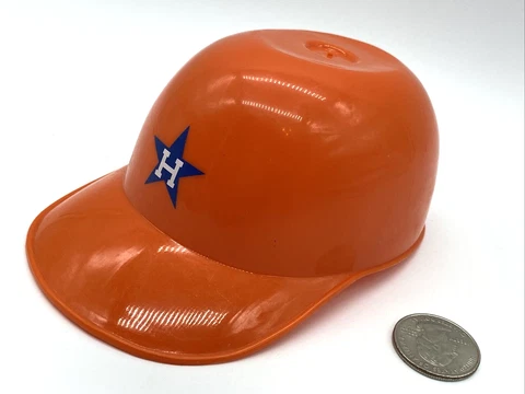 Vintage MLB Houston Astros 5.5” Mini Helmet Ice Cream Bowl LAICH 1970's Cover
