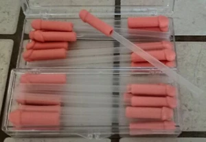 12 PENIS COCKTAIL STRAWS IN 2 PLASTIC CONTAINERS PARTY GAG ITEM  SEXY NOVELTY - Picture 1 of 1