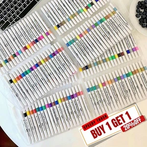 12-80 Colours Acrylic Paint Pens for Rock Painting Wood Ceramic Fabric Canvas UK - Picture 1 of 11