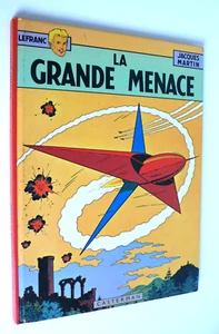 LEFRANC LA GRANDE MENACE J.MARTIN RÉÉD. 1966 TRÈS BON ÉTAT - Picture 1 of 10