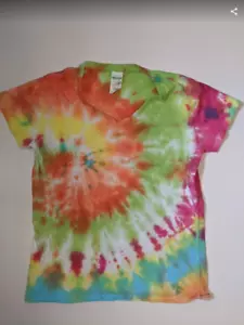 Tie-dyed tee tshirt ladies medium - Picture 1 of 4