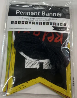 退休粉笔 Pennant 横幅快乐退休派对装饰 — 第 1/2 张图片