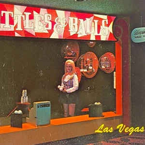 Circus Circus Hotel Baseball Milkbottles Games Las Vegas Nevada Chrome Postcard - Picture 1 of 8