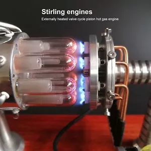 Stirling Engine Engine Model 16-cylinder Stable Fun High-speed HL - Picture 1 of 12