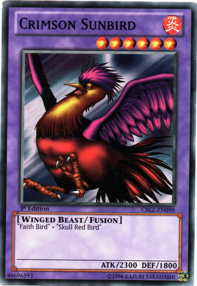 CBLZ-EN090 Crimson Sunbird 1 Edit. aus Cosmo Blazer - Bild 1 von 1