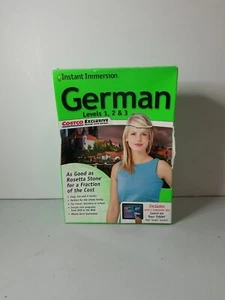 Instant Immersion Language Software German Levels 1 2 3 User edition - Picture 1 of 4