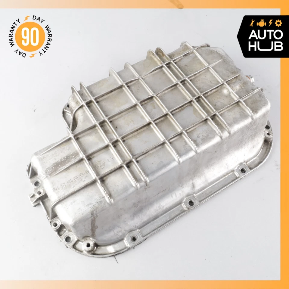 98-06 Mercedes W220 S55 AMG E430 S430 CLK430 Lower Oil Pan 1120140603 OEM - Image 1 of 4