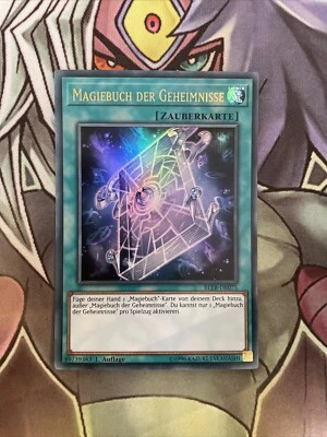 BLLR-DE075 Spellbook Of Secrets Ultra Rare 1st Edition NM Yugioh GERMAN - Image 1 of 2