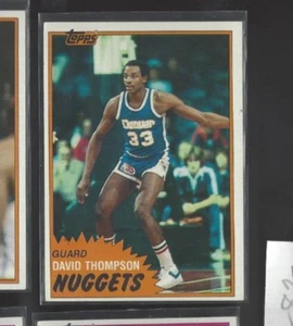 1981-82 TOPPS BASKETBALL #12 DAVID THOMPSON EX/MT-NM - Picture 1 of 1
