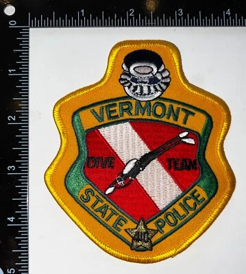 Vermont State Police Dive Team Department Patch - Image 1 of 2
