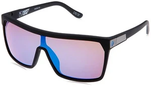 Spy - Flynn Sunglasses, Soft Matte Black/Happy Bronze/Dark Blue Spectra - Picture 1 of 4