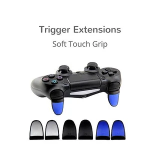 Controlador PS4 Trigger Extension Disparador Extendido L2 R2 Mod Softtouch Grip  - Imagen 1 de 7