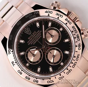 Reloj Rolex Daytona Cosmography 116505 18k esfera índice dorado-negro 40 mm - Imagen 1 de 7