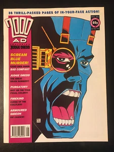 2000 AD Prog 836 Judge Dredd Comic VF - Imagen 1 de 1