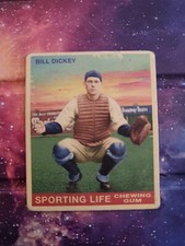 Bill Dickey Sporting Life Gum Art Card Super Rare! 