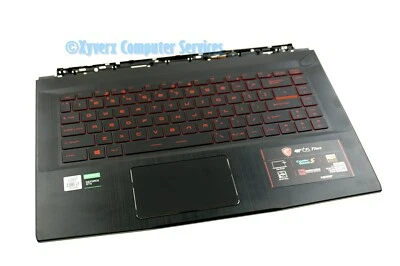 Cubierta superior MSI 2004Z2018C00 original GF65 RAIDER MS-16W1 (GRADO B)(DB24) Foto 1 de 2