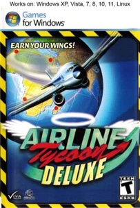 Airline Tycoon Deluxe PC Game 2003 Windows 10 11 - Picture 1 of 2