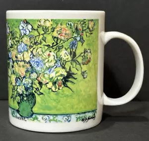 Chaleur Vase of Roses Vincent Van Gogh Master Impressionists D Burrows Mug 14 oz - Picture 1 of 7