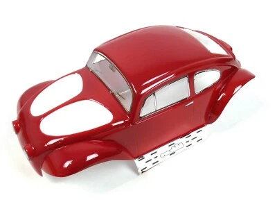 1:10 RC Painted RED Body Shell- Baja Bug, Beetle for Truck, Crawler, Buggy - Image 1 of 4