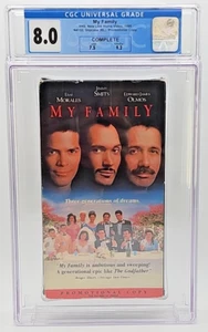 VHS CGC Graded 8 My Family Promo Screener No Barcode 1st print Mi Familia Demo - Picture 1 of 12