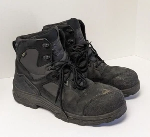 Irish Setter Kasota Safety Toe Work Boots, Black, Men's 14 M - Picture 1 of 9